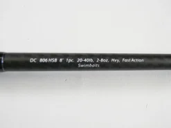 Dobyns Champion XP DC806HSB 8'0" Heavy Swimbait - Used Casting Rod - E