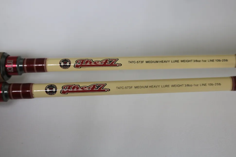 Doomsday The47 T47C-573F and T47C-573F Casting Rods - Used - Fair Cond