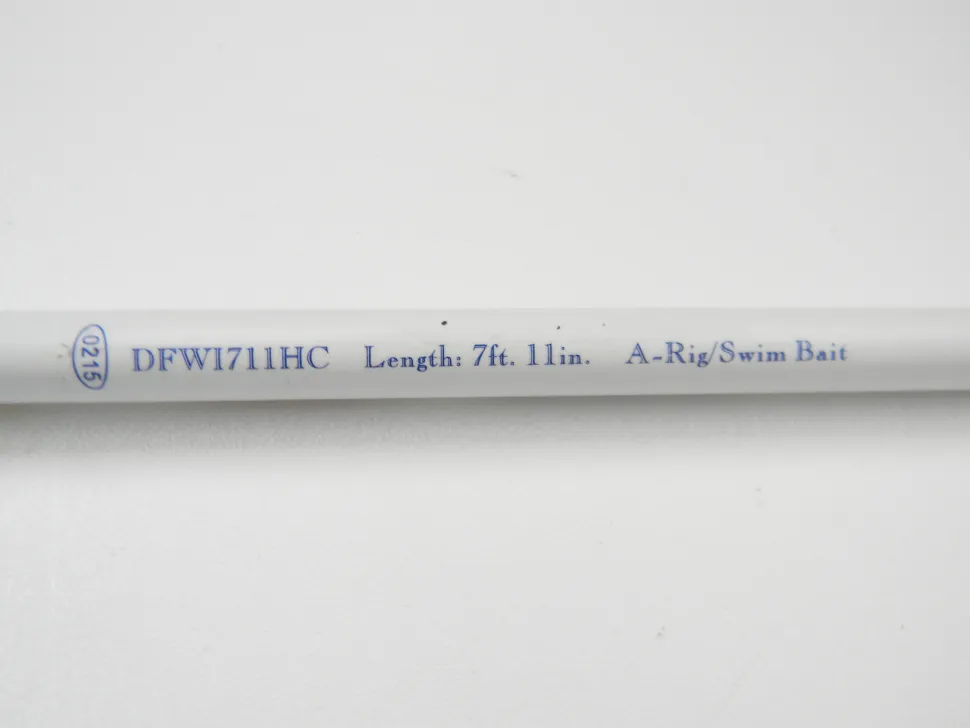 Duckett White Ice DFWI711HC Byron Velvick 7'11" Heavy A-Rig/Swimbait -