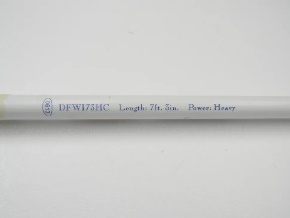 Duckett White Ice DFWI73HC Pete Ponds 7'3" Heavy - Used Casting Rod -