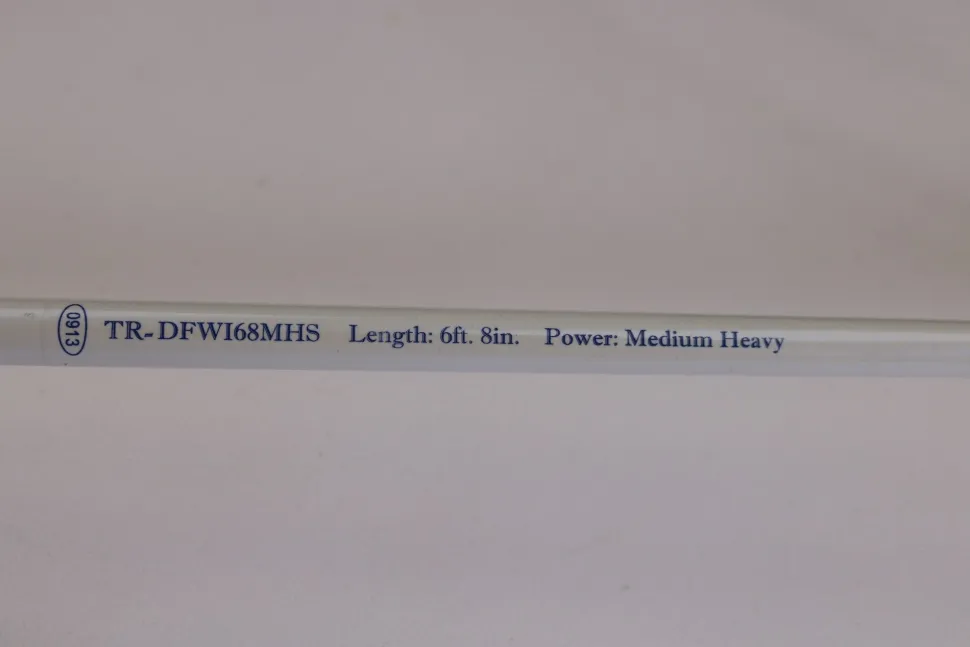 Duckett White Ice TR-DFWI68MHS 6'8" Medium Heavy - Used Spinning Rod -