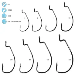 Gamakatsu Extra Wide Gap (EWG) Worm Hook
