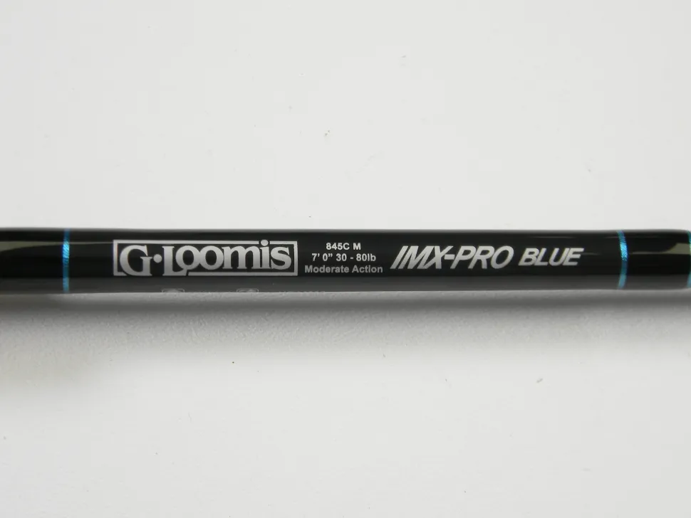 G. Loomis IMX-PRO Blue 845C M 7'0" Heavy - Used Casting Rod - Excellen