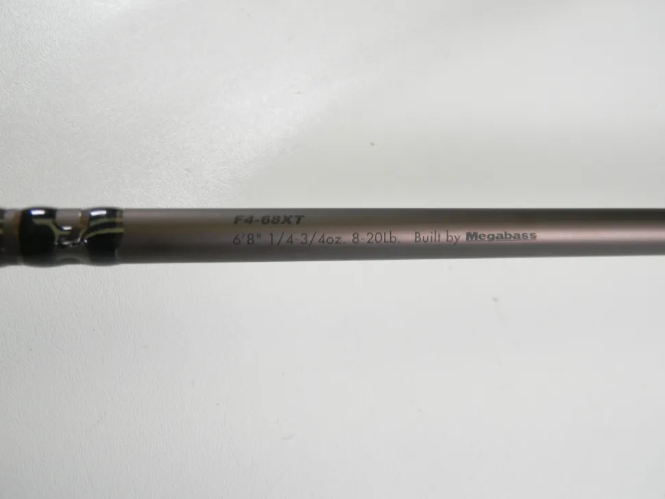 Megabass Orochi X10 F4-68XT Jabberwock 6'8" Medium Light - Used Castin