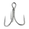 Owner STX-58TN ZO-WIRE Treble Hooks Chrome 6pk 2/0 | 5658-129