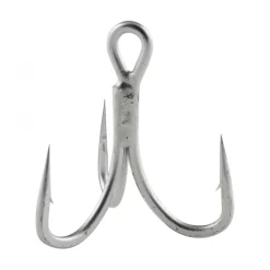 Owner STX-58TN ZO-WIRE Treble Hooks Chrome 6pk 2/0 | 5658-129