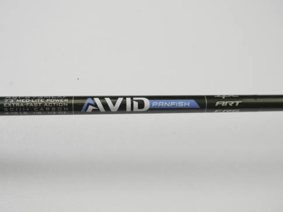 St. Croix Avid ASPS73MLXF 7'3" Medium Light - Used Spinning Rod - Exce