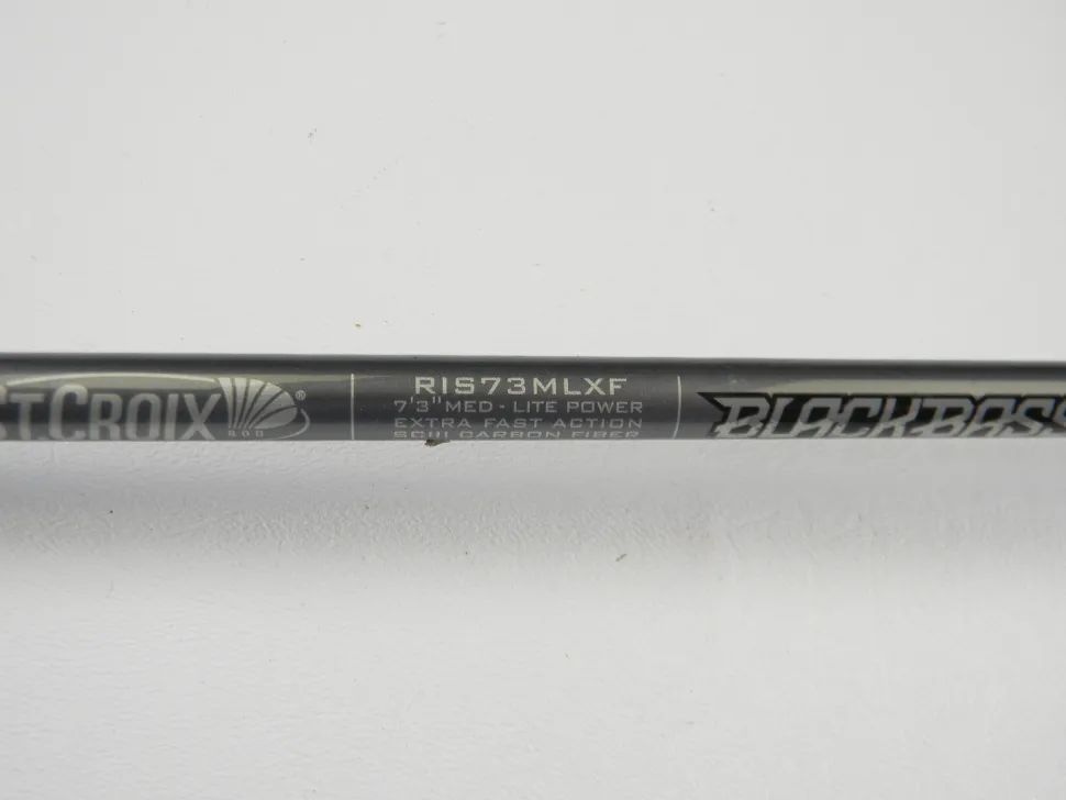 St. Croix Black Bass RIS73MLXF 7'3" Medium Light - Used Spinning Rod -