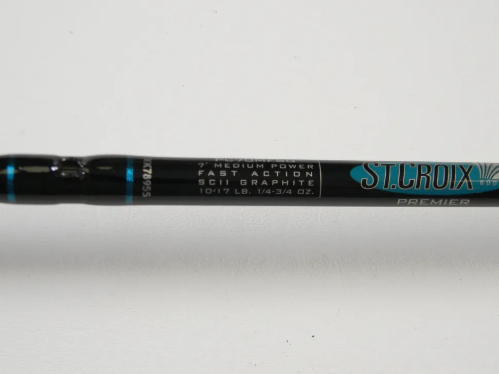 St. Croix Premier PC70MFSG 7'0" Medium Split Grip - Used Casting Rod -