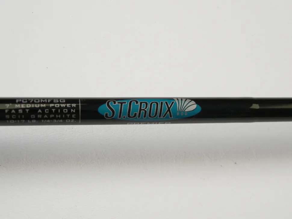 St. Croix Premier PC70MFSG 7'0" Medium Split Grip - Used Casting Rod -