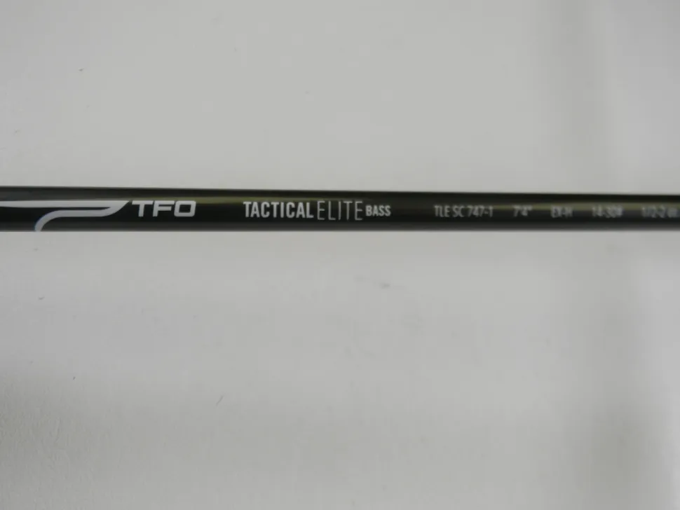 TFO Tactical Elite Bass TLE SC 747-1 7'4" Ex-Heavy - Used Casting Rod